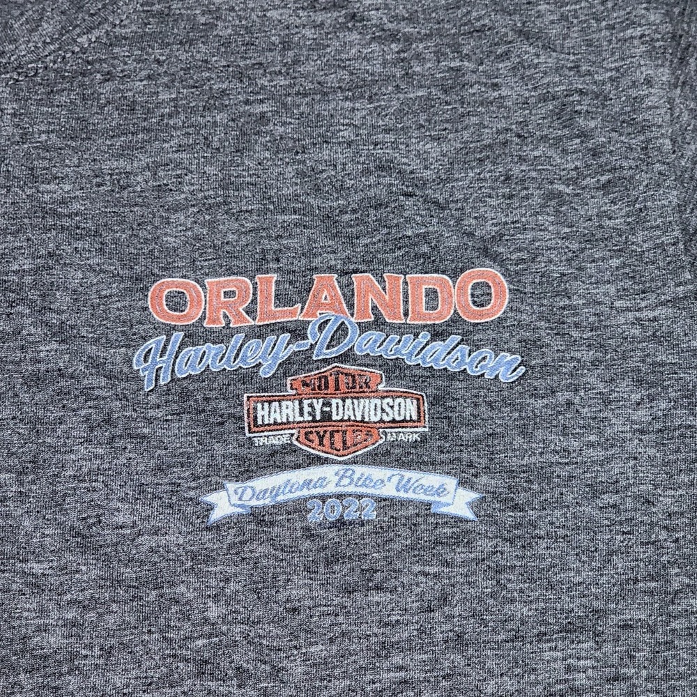 Harley-Davidson Orlando Bike Week Daytona Beach Florida T-Shirt 2022 XL - Picture 4 of 8